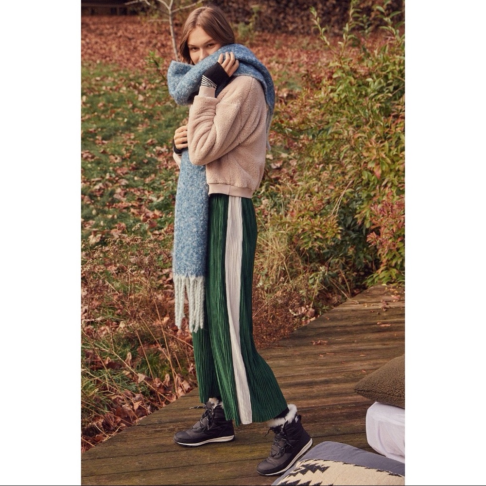 Silence & Noise Sasha Accordion Culotte Pant
